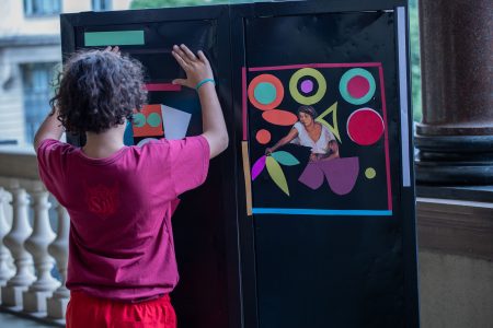 Imagem 6 - Crianças com Pinturas