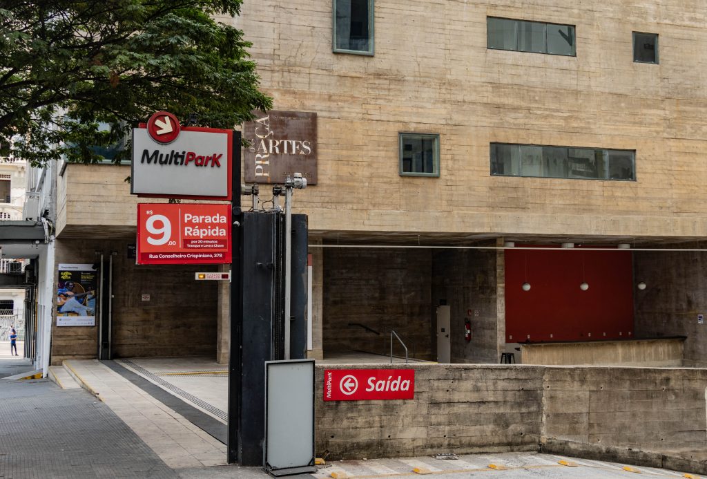 Foto do Estacionamento do Theatro Municipal